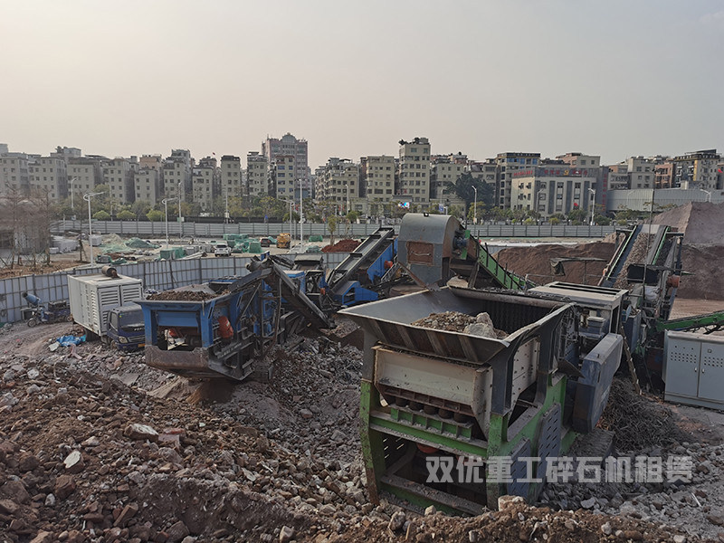 山东建筑垃圾资源化正式启动 泰安履带式移动破碎站年产达200万吨